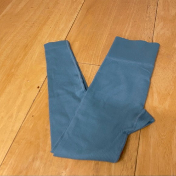 NEW Women Medium Oxidized Green Leggings High Rise Size XS - Picture 2 of 7